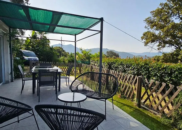 Duo De Mini-villas, Chaleureux & Vue * Olmeto (Corsica)